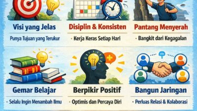 Ciri-Ciri Orang Sukses: Disiplin, Konsisten, dan Pantang Menyerah Jadi Kunci