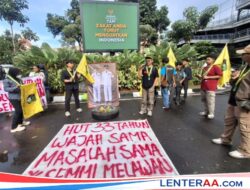 Mahasiswa SEMMI Desak Pemkot Benahi Lingkungan dan Banjir di HUT ke-33 Kota Tangerang