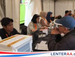 Posko Pendaftaran Motis di Stasiun Tangerang Terpantau Lengang