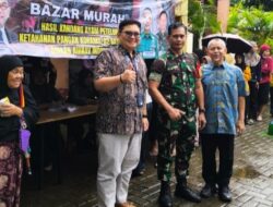 Koramil 02 Batuceper Gelar Bazar Murah di Karang Anyar, Program Ayam Petelur AirNav Indonesia Bantu Ketahanan Pangan Warga