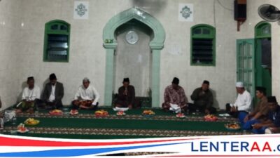 Jamaah Musholla At-Taqwa Batusari Gelar Syukuran Sambut Hari Raya Idul Fitri