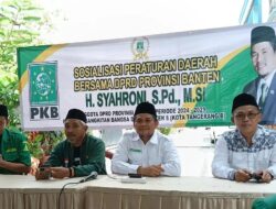 Perkuat Sinergi dengan NU, Syahroni Siapkan Eneri Baru untuk PKB Kota Tangerang