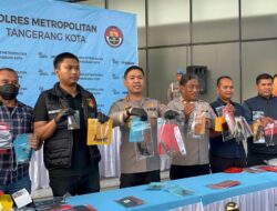 Polres Metro Tangerang Kota Ungkap 52 Kasus Kriminal, 36 Tersangka Ditahan