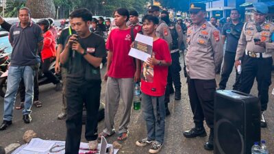 Poros Baru Tangerang Gelar Aksi “Lima Tuntutan Rakyat”, Tolak Program MBG hingga Soroti Deforestasi