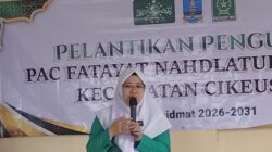 Ketua PW Fatayat NU Banten Ajak Kader Fatayat NU Cikeusal Terus Bergerak dan Menebar Manfaat